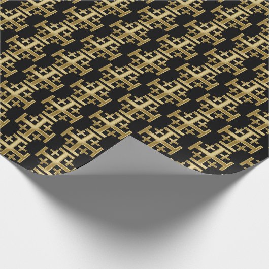 Christliches Kreuz Geschenkpapier (Ecke)