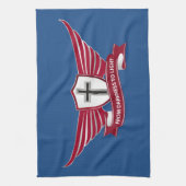 Christliches Kreuz Geschirrtuch (Vertikal)