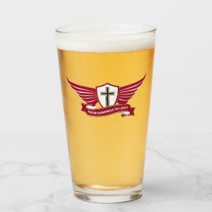 Christliches Kreuz Glas