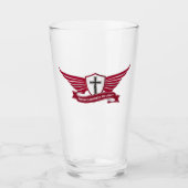 Christliches Kreuz Glas (Vorderseite)