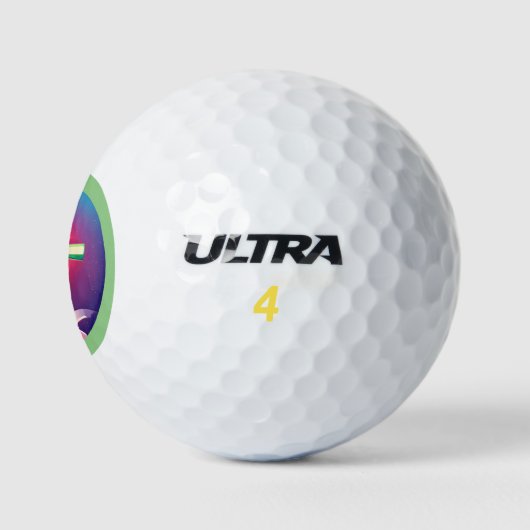Christliches Kreuz Golfball (Logo)