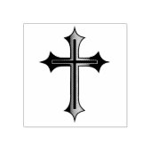 Christliches Kreuz Gummistempel (Prägung)