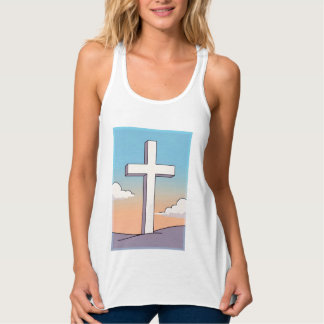 Christliches Kreuz Inspirierend Tank Top