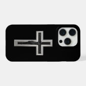 Christliches Kreuz iPhone Hülle (Rückseite (Horizontal))