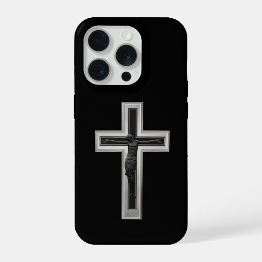 Christliches Kreuz iPhone Hülle (Rückseite)