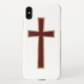 Christliches Kreuz iPhone Hülle (Rückseite)