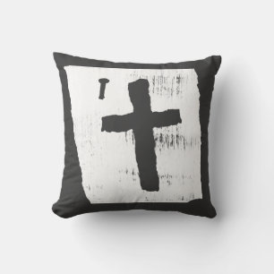 Christliches Kreuz Kissen