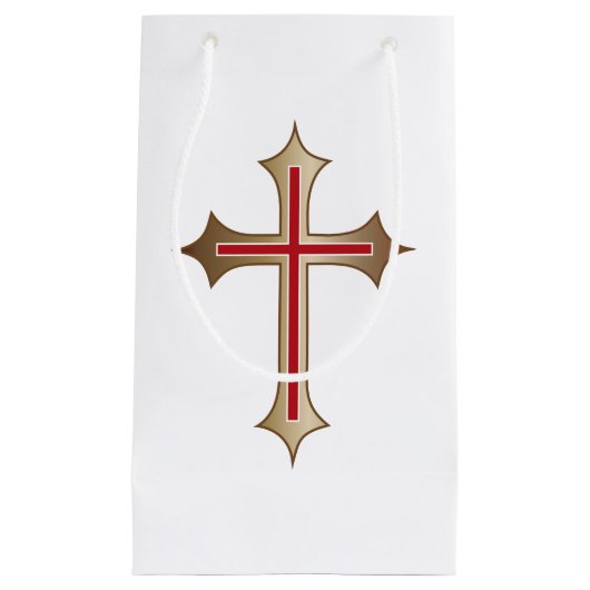 Christliches Kreuz Kleine Geschenktüte (Vorderseite)