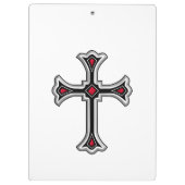 Christliches Kreuz Klemmbrett (Rückseite)