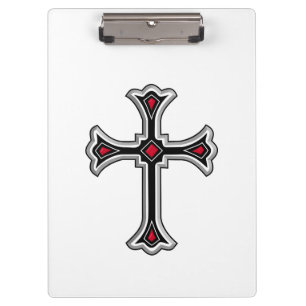 Christliches Kreuz Klemmbrett