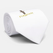 christliches Kreuz Krawatte (Gerollt)