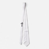 Christliches Kreuz Krawatte (Rückseite)