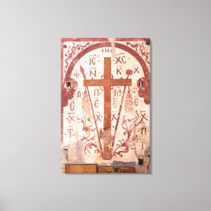Christliches Kreuz Kunstwerk Leinwanddruck