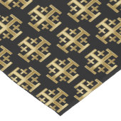 Christliches Kreuz Kurzer Tischläufer (Ecke)