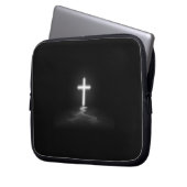Christliches Kreuz Laptopschutzhülle (Vorderseite Links)