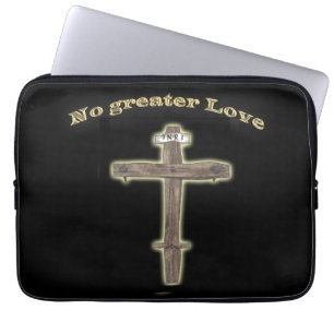Christliches Kreuz Laptopschutzhülle