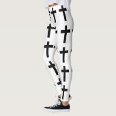 Christliches Kreuz Leggings (Links)