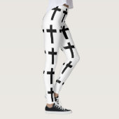Christliches Kreuz Leggings (Rechts)