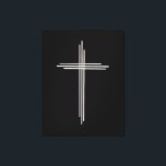 Christliches Kreuz Leinwanddruck<br><div class="desc">Christliches Kreuz</div>