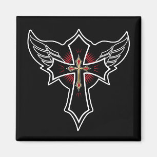 Christliches Kreuz Magnet