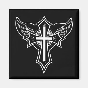 Christliches Kreuz Magnet