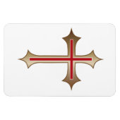 Christliches Kreuz Magnet (Horizontal)