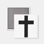 Christliches Kreuz Magnet (Vorderseite/Rückseite)