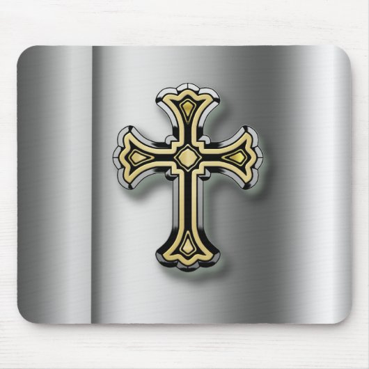 Christliches Kreuz Mousepad (Vorne)