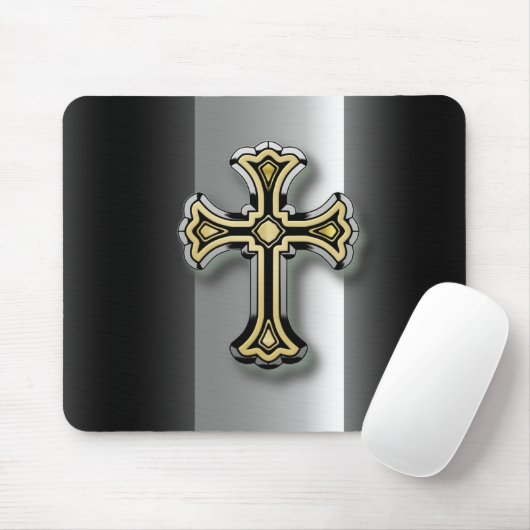 Christliches Kreuz Mousepad (Mit Mouse)