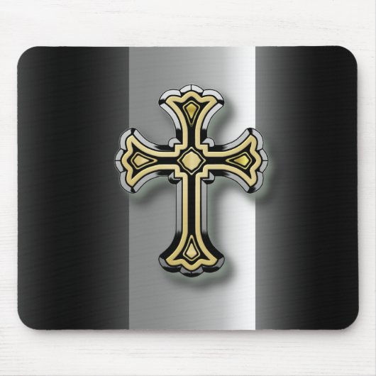 Christliches Kreuz Mousepad (Vorne)
