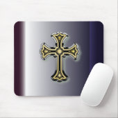 Christliches Kreuz Mousepad (Mit Mouse)