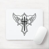 Christliches Kreuz Mousepad (Mit Mouse)