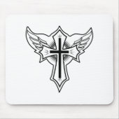 Christliches Kreuz Mousepad (Vorne)