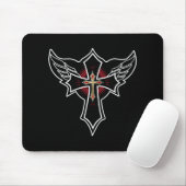 Christliches Kreuz Mousepad (Mit Mouse)