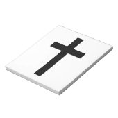 "CHRISTLICHES KREUZ" NOTIZBLOCK (Rotiert)