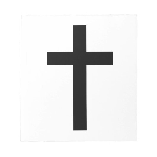"CHRISTLICHES KREUZ" NOTIZBLOCK (Vorderseite)