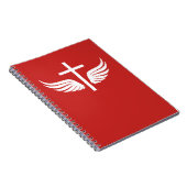 Christliches Kreuz Notizblock (Rechte Seite)