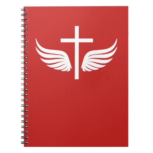 Christliches Kreuz Notizblock (Vorderseite)