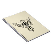 Christliches Kreuz Notizblock (Rechte Seite)