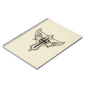 Christliches Kreuz Notizblock (Linke Seite)