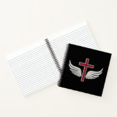 Christliches Kreuz Notizblock (Innenseite)