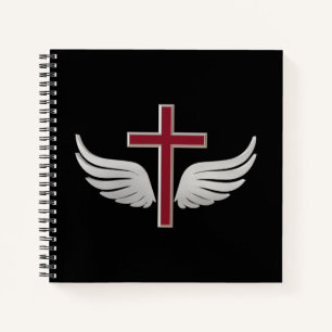 Christliches Kreuz Notizblock