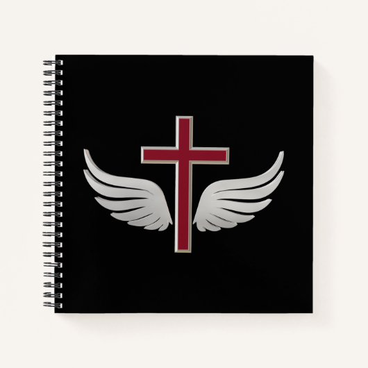 Christliches Kreuz Notizblock (Vorderseite)