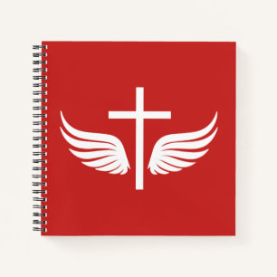 Christliches Kreuz Notizblock