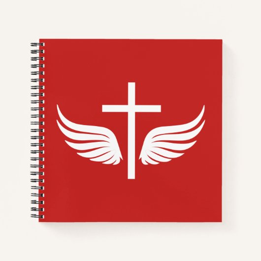 Christliches Kreuz Notizblock (Vorderseite)