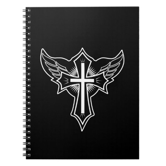 Christliches Kreuz Notizblock (Vorderseite)