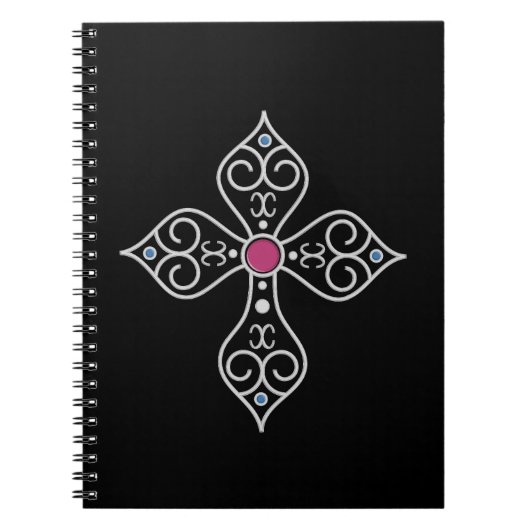 Christliches Kreuz Notizblock (Vorderseite)