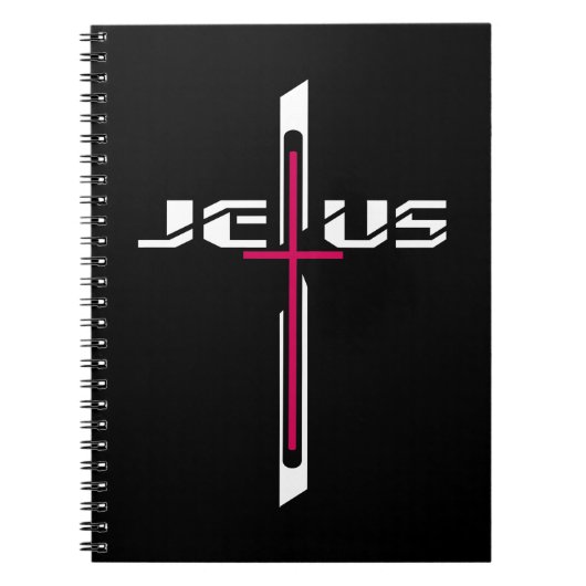 Christliches Kreuz Notizblock (Vorderseite)