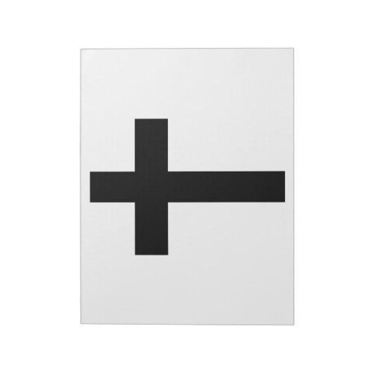 Christliches Kreuz Notizblock (Rotiert)