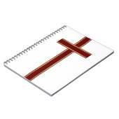 Christliches Kreuz Notizblock (Linke Seite)